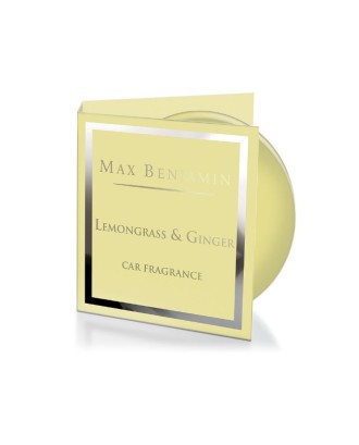 Rezerva pentru aromatizator de masina, Lemongrass Ginger, Car Fragrance- MAX BENJAMIN